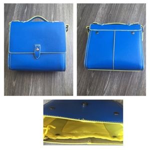 Electric Blue Crossbody Bag